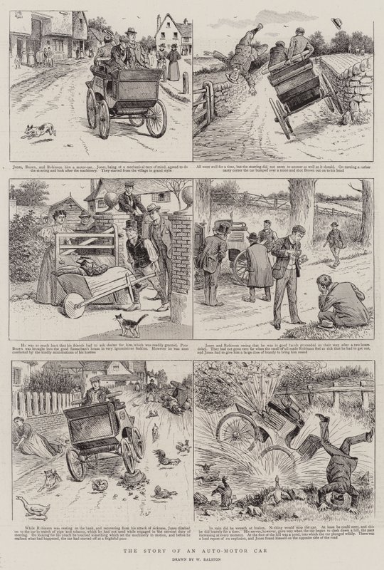 Bir Oto-Motorlu Arabanın Öyküsü by William Ralston