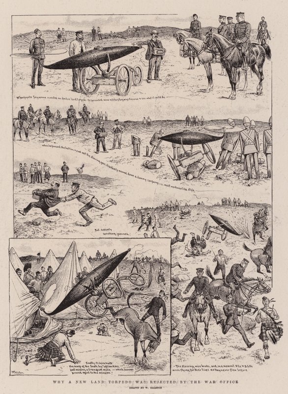 Why a New Land Torpedo was rejected by the War Office  by William Ralston