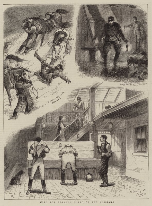 Rusların Öncü Muhafızları ile by William Ralston