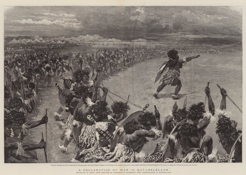 Matabeleland'da Savaş Bildirgesi by William Small