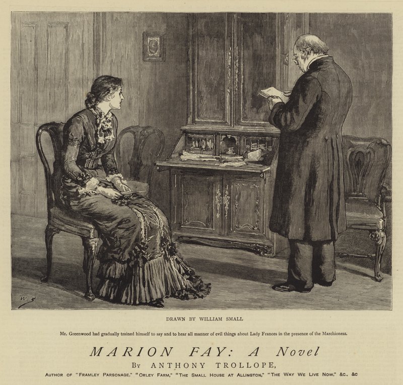 Marion Fay, Bir Roman by William Small