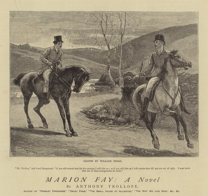 Marion Fay, Bir Roman by William Small