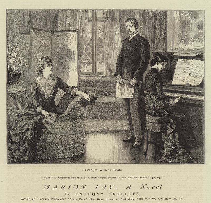 Marion Fay, Bir Roman by William Small
