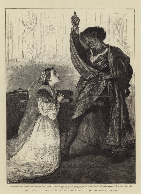 Bay Irving ve Bayan Isabel Bateman, Lyceum Tiyatrosu