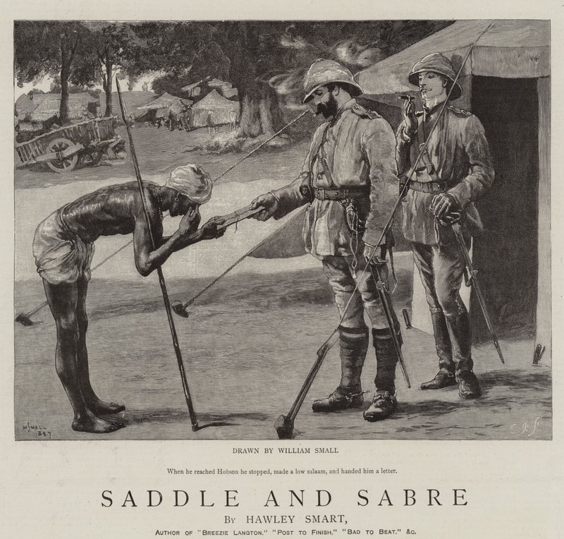Eyer ve Kılıç by William Small