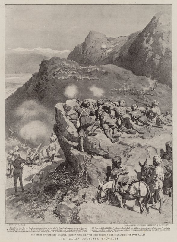 ಇಂಡಿಯನ್ ಫ್ರಾಂಟಿಯರ್ ಟ್ರಬಲ್ಸ್ ಟರ್ಕ್ by William Small