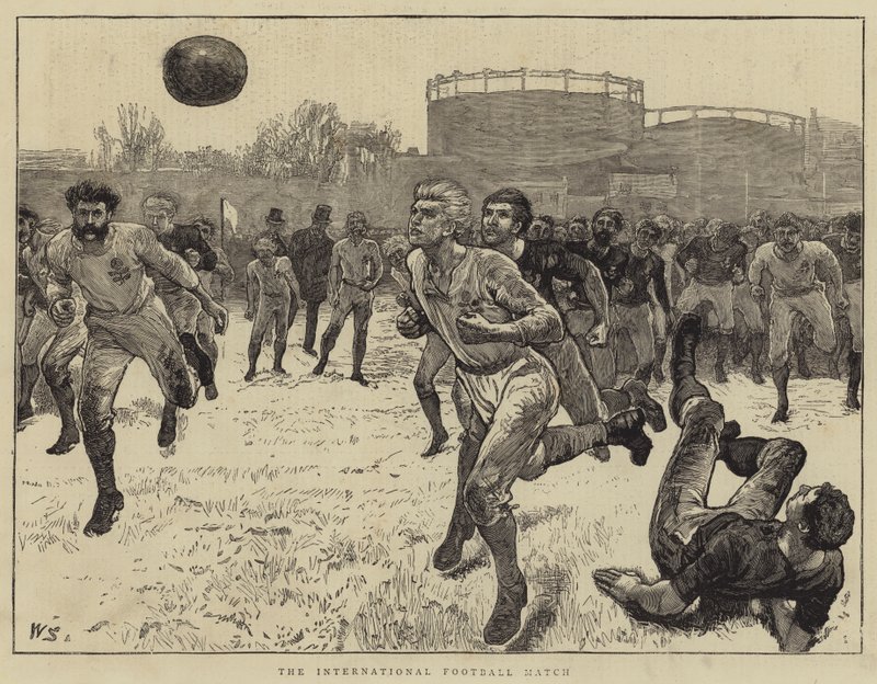 Uluslararası Futbol Maçı by William Small