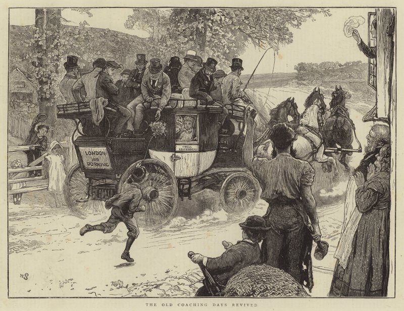 Eski Koçluk Günleri yeniden canlandı by William Small