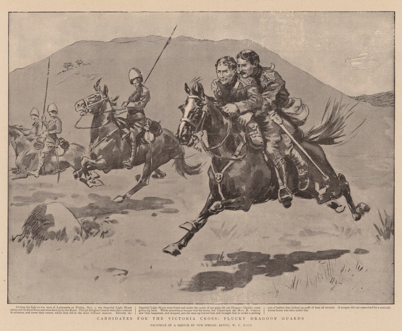 Victoria Cross, Plucky Dragoon Guards adayları by William T. Maud