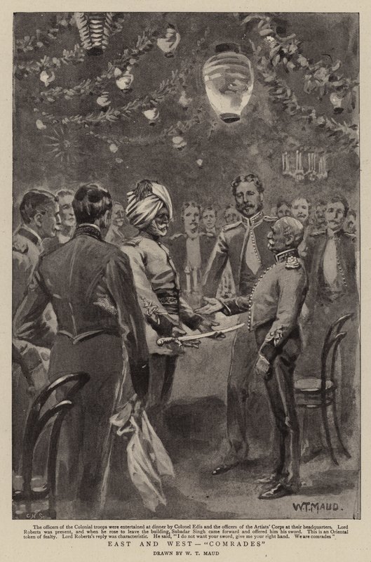 East and West, Comrades  by William T. Maud