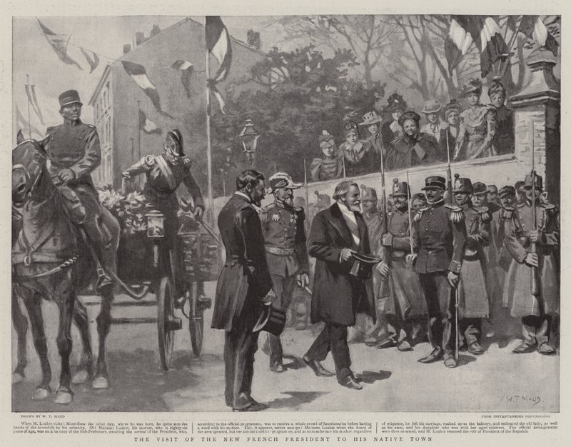 Yeni Fransa Cumhurbaşkanının Yerli Kasabasına Ziyareti by William T. Maud