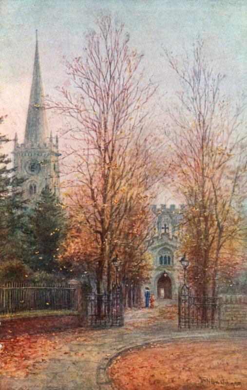 Holy Trinity Kilisesi, Stratford-on-Avon by William W. Quatremain