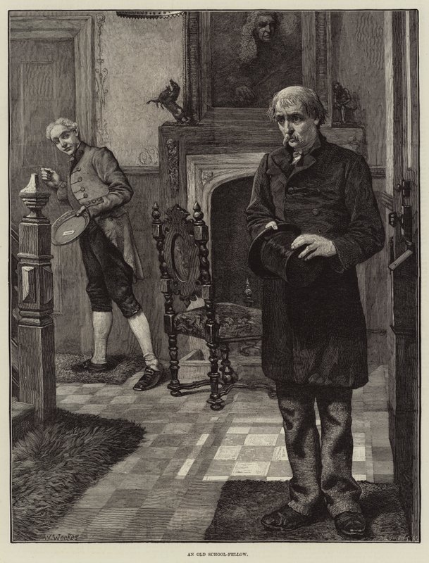 Eski Bir Okul Arkadaşı by William Weekes