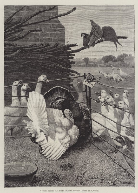 Yaklaşan Etkinlikler Gölgelerini Daha Önce Düşürüyor by William Weekes