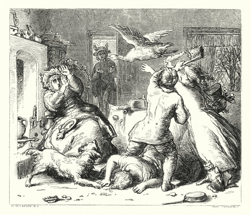 Kaz (gravür) by William (after) Mulready