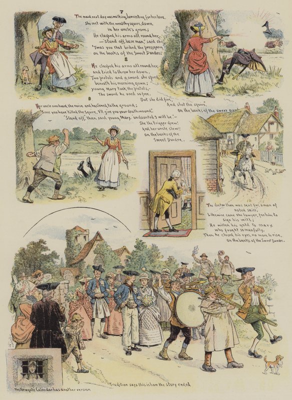 Çiftçinin Kızı (chromolitho) by William (after) Ralston