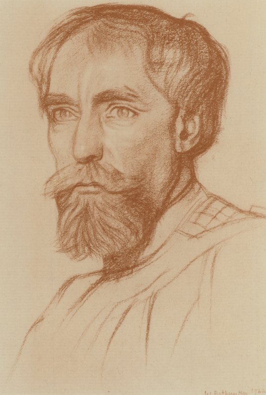 Augustus John, ARA (üyeler) by William (after) Rothenstein