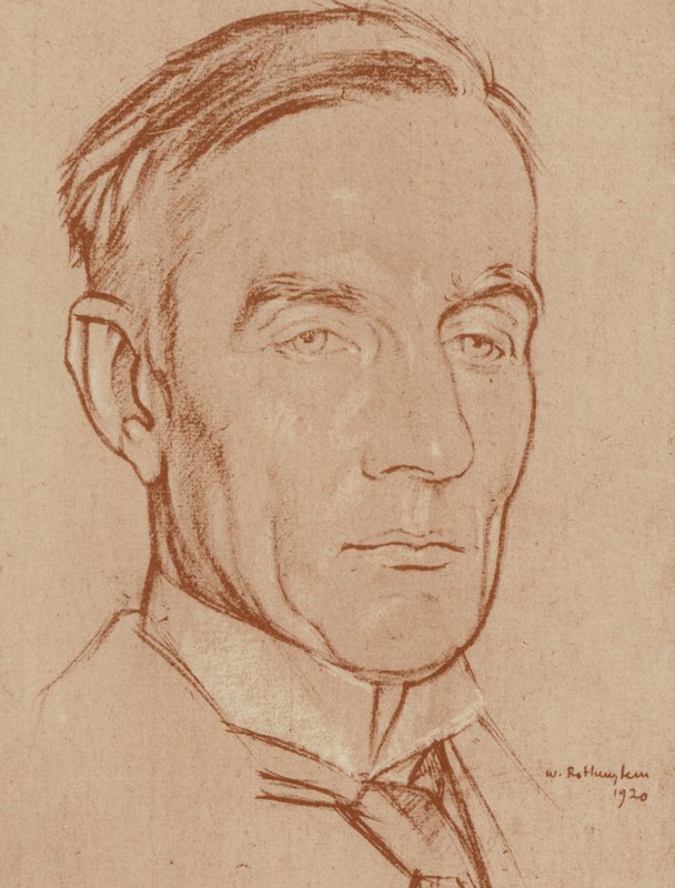 Rt Hon H A L Fisher (lito) by William (after) Rothenstein