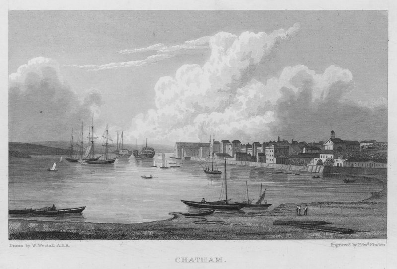 Chatham (gravür) by William (after) Westall