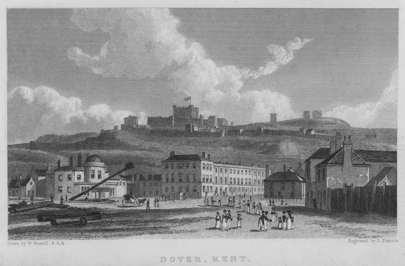 Dover, Kent (gravür) by William (after) Westall