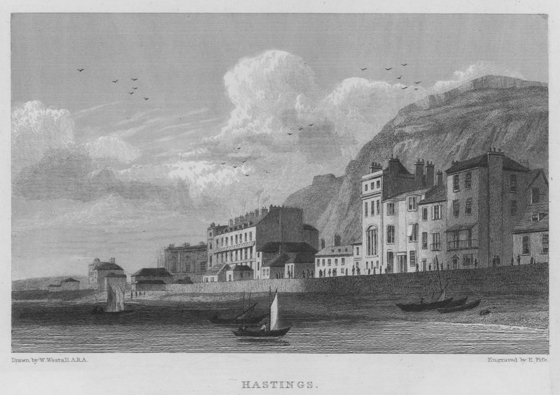 Hastings (gravür) by William (after) Westall