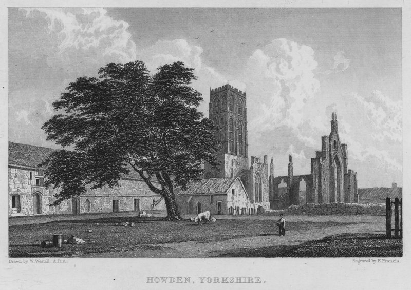 Howden, Yorkshire (gravür) by William (after) Westall