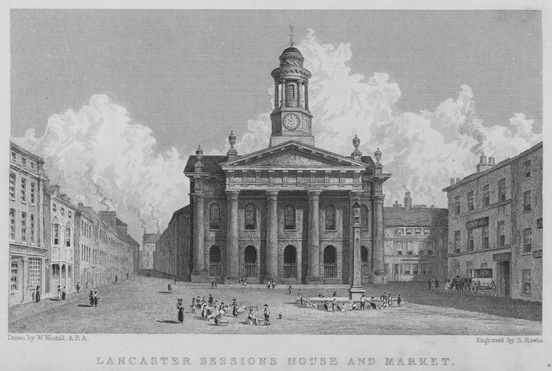 Lancaster Sessions Evi ve Pazarı (gravür) by William (after) Westall