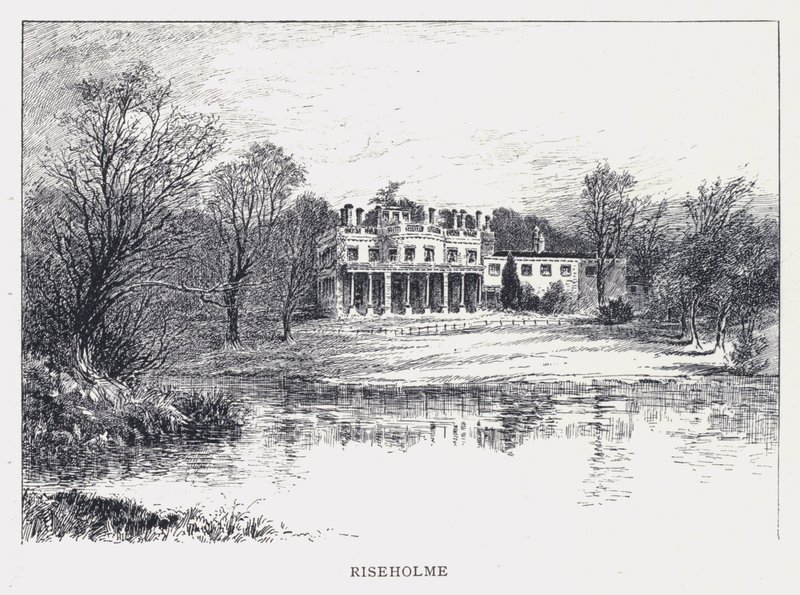 Riseholme (gravür) by William Alexander Ansted