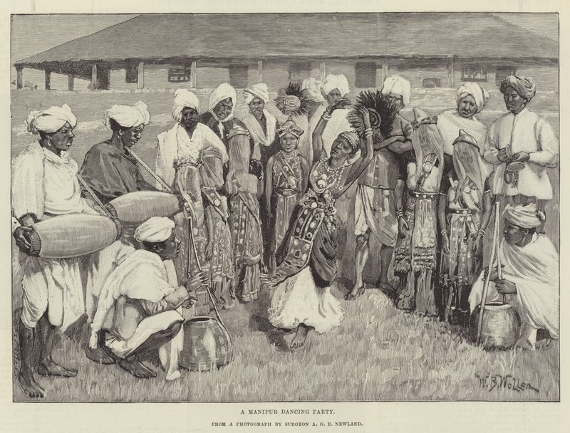 Manipur Dans Partisi by William Barnes Wollen