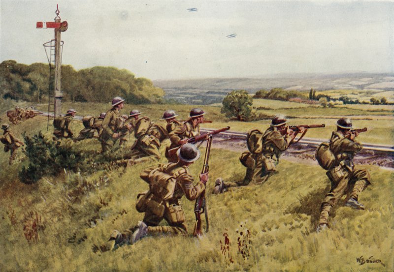 Demiryolunu Tutmak by William Barnes Wollen