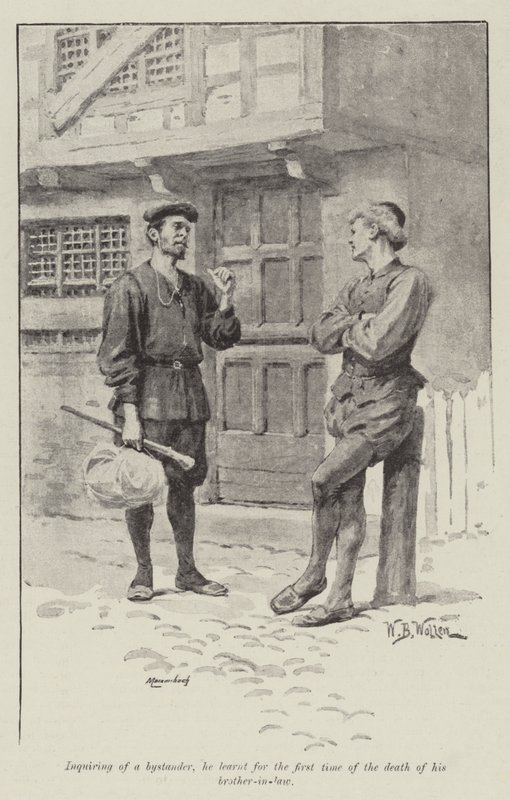 Usta John Horseleigh, Şövalye, Thomas Hardy by William Barnes Wollen