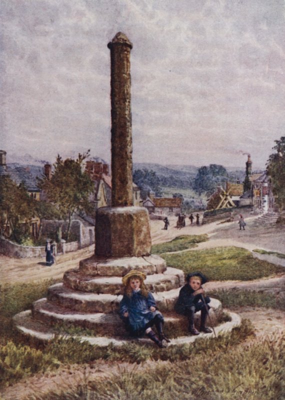 Eski Haç, Büyük Uzuntaş (renkli taş) by William Biscombe Gardner