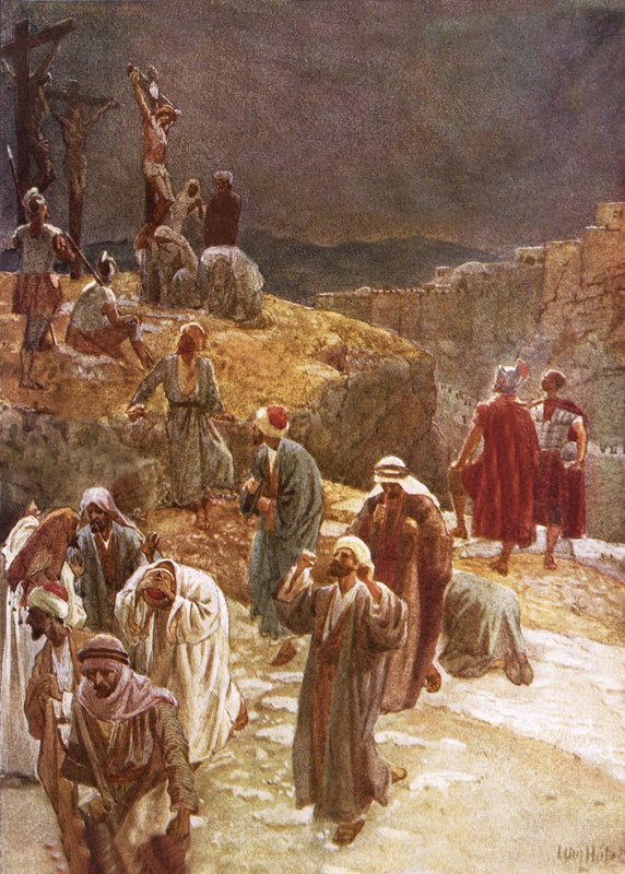 İsa hayaleti teslim ediyor by William Brassey Hole