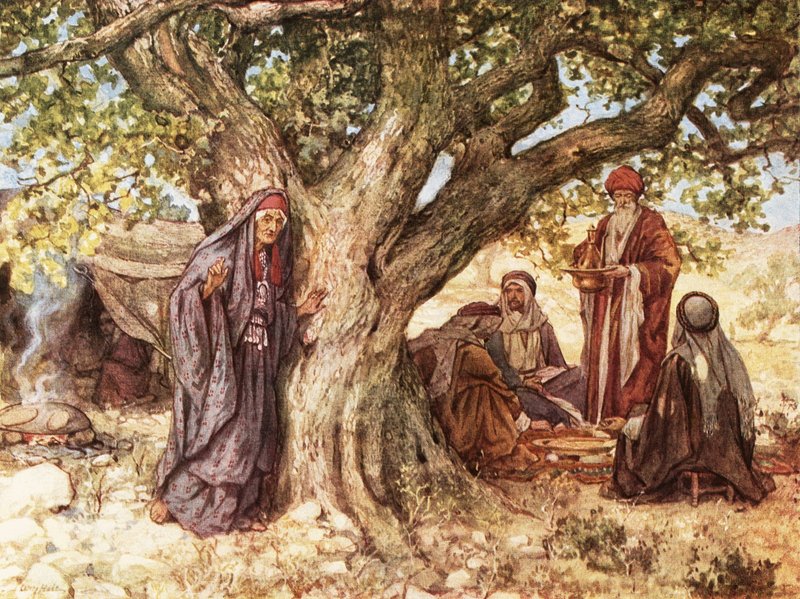 Sarai, sözün yenilendiğine kulak misafiri oluyor by William Brassey Hole