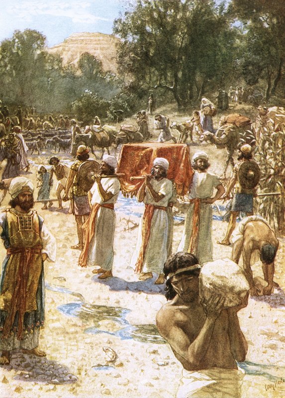 Ürdün geçişi by William Brassey Hole