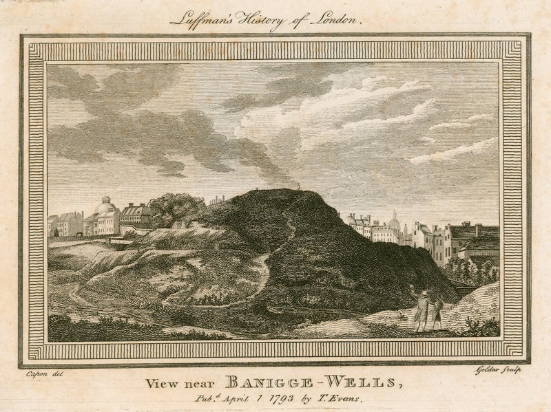 Battle Bridge, Islington, Londra yakınlarındaki Bagnigge Wells