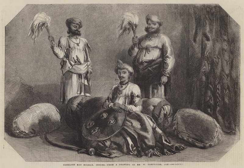 Tokaji Rao Holkar, kapalı by William Carpenter