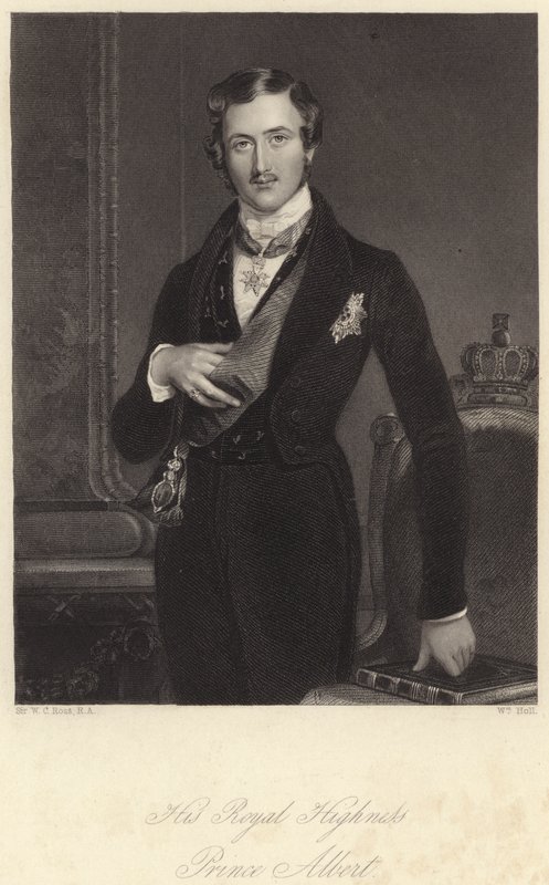 Ekselansları Prens Albert (gravür) by William Charles (after) Ross