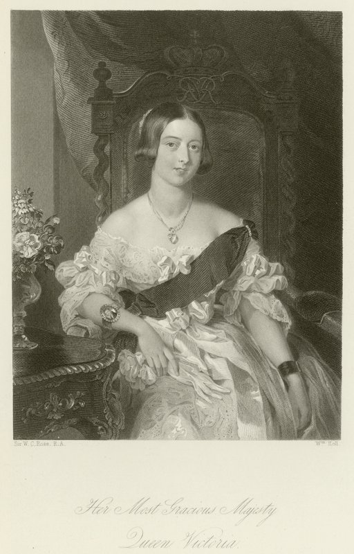 En Merhametli Majesteleri Kraliçe Victoria by William Charles Ross