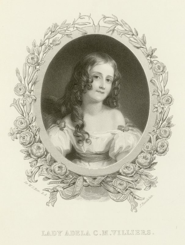 Leydi Adela Corisande Maria Çocuk Villiers by William Charles Ross