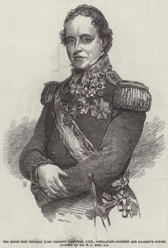 Sayın General Lord Vikont Hardinge, GCB, Majestelerinin Kuvvetleri Başkomutanı by William Charles Ross