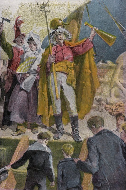 Peter The Whaler için İllüstrasyon by William Christian Symons