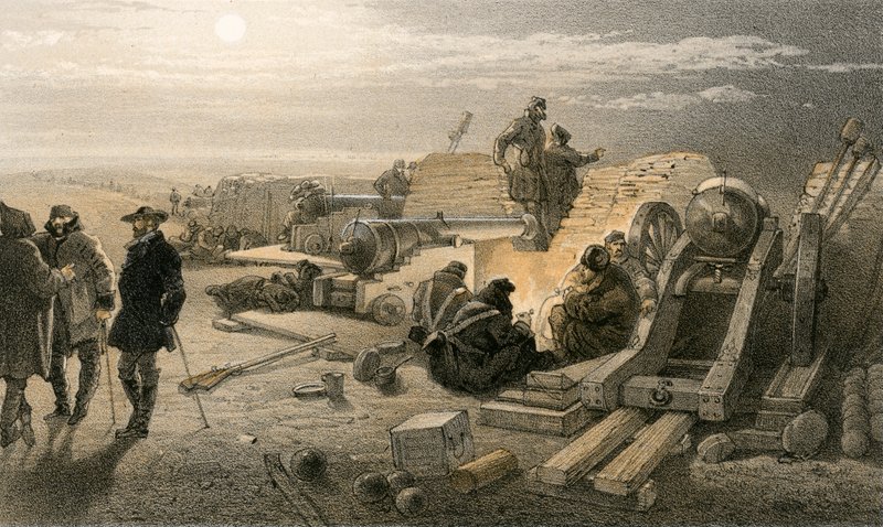 Pillerde sessiz bir gece, Greenhill Battery (Binbaşı Chapman