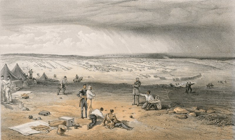 3. Tümen Kampı, 9 Temmuz 1855 by William Crimea Simpson