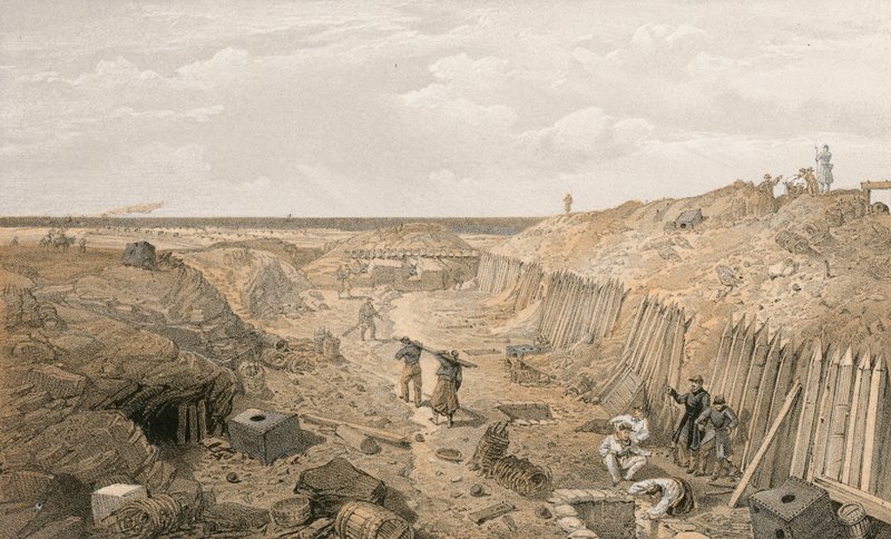 Bastion du Mat Hendeği by William Crimea Simpson