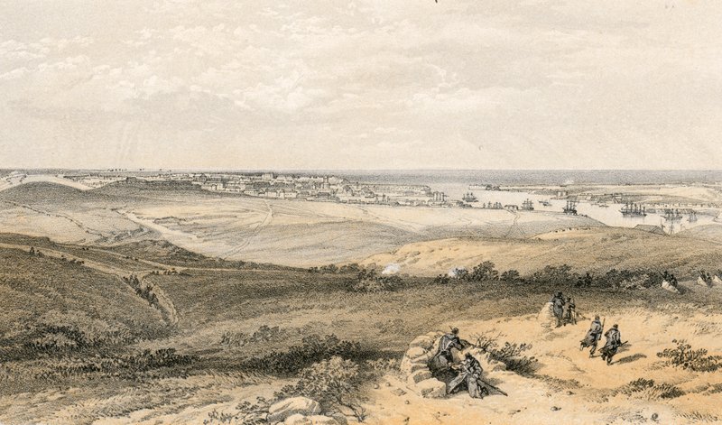 Doğudan Sivastopol veya İngiliz saldırısının aşırı sağı by William 