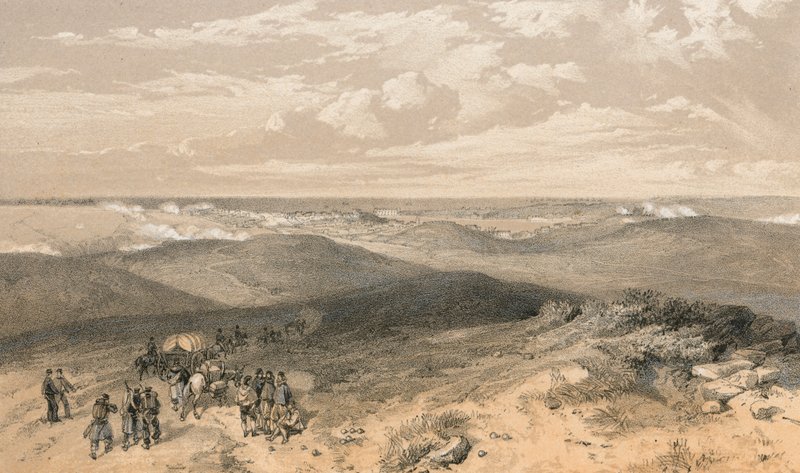 İngiliz Bataryalarının Arkasından Sebastopol by William 