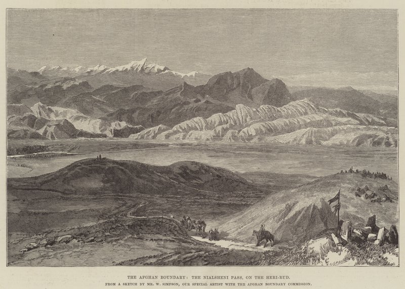 Afgan Sınırı, Nialsheni Geçidi, Heri-Rud