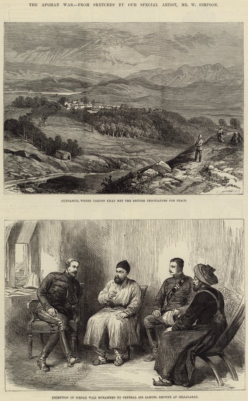Afgan Savaşı by William Crimea Simpson