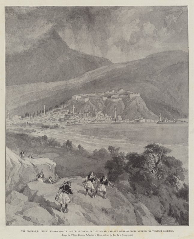 Adanın Baş Beldelerinden Retimo, Girit